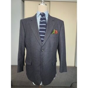 Richards Fratelli Tallia Wool & Cashmere Sportcoat Jacket Sz 46. Made In Italy